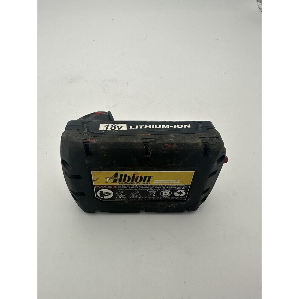 Albion 18V Li-ion Battery for 3M FIP 1-Step Foam Dispensing Gun